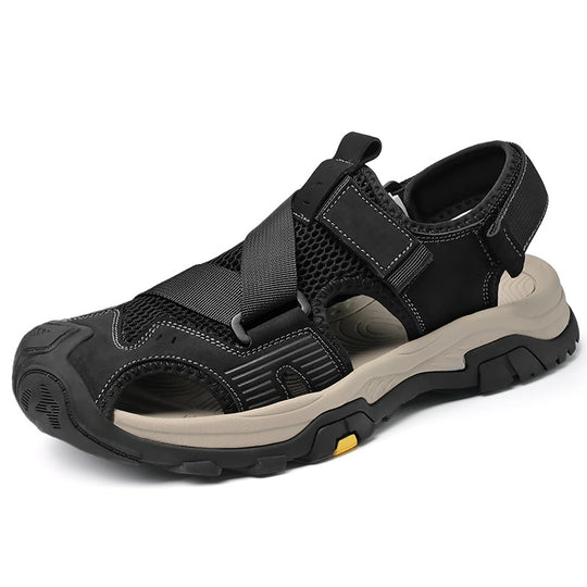 Herren Sportliche Outdoor-Sandalen mit atmungsaktivem Netz und rutschfester Sohle EB