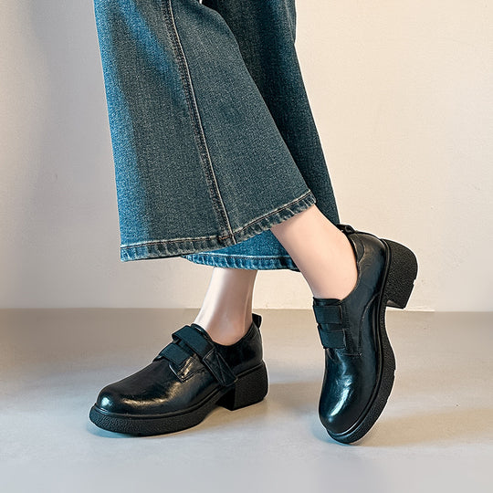 Damen komfortable Sneaker mit elastischem Klettverschluss EB