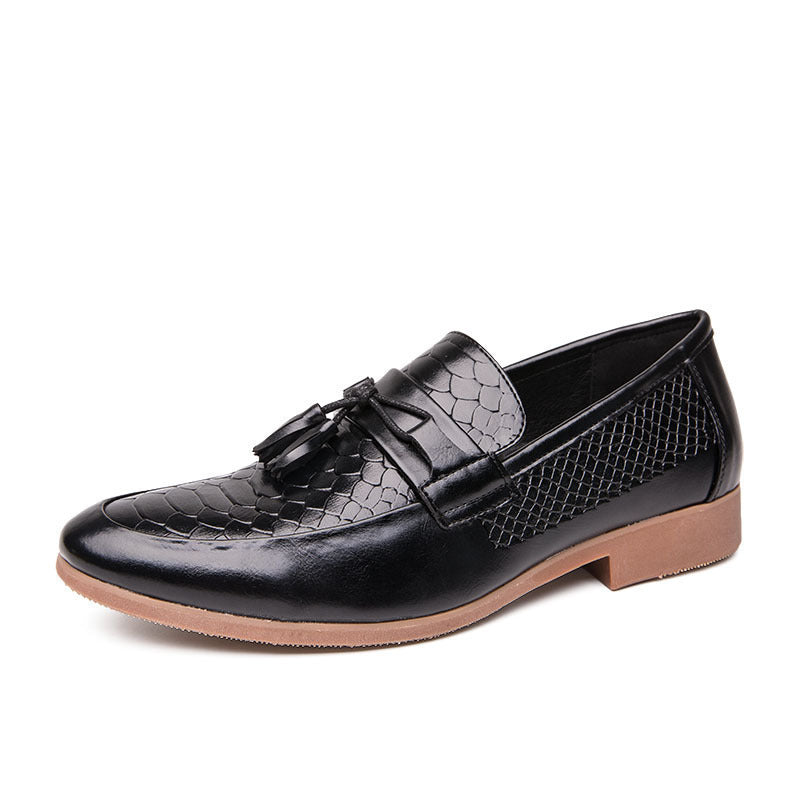 Damen Elegante Mokassins mit modischem Schlaufen-Detail EB