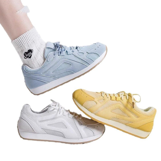 Damen Leichte Laufschuhe mit atmungsaktivem Mesh-Obermaterial und dämpfender Sohle EB