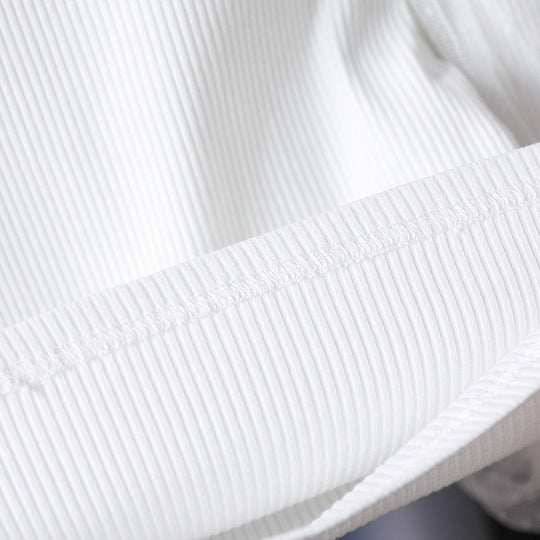 Mädchen Langarmshirt mit elegantem Tüllbesatz und Blumendekor EB
