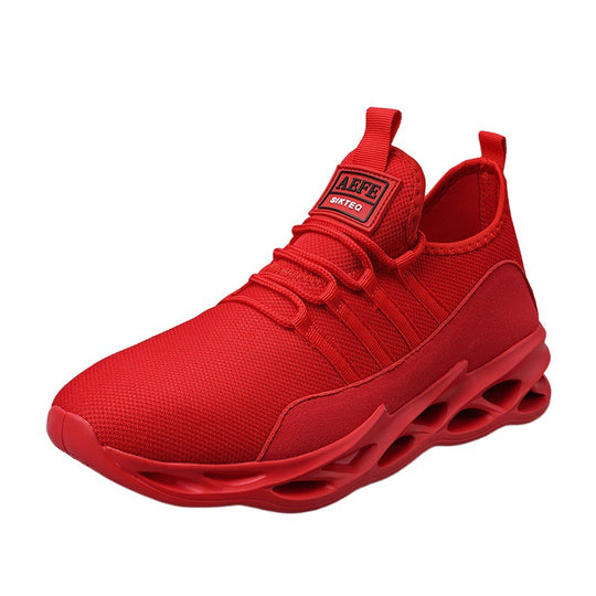 Damen Sportliche Sneakers mit atmungsaktiver Mesh-Oberfläche und dynamischem Dämpfungssystem EB