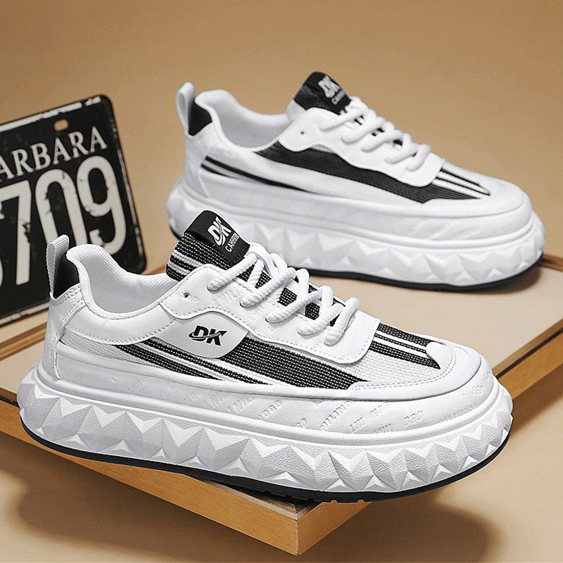 Damen Sportliche Lauf-Sneaker mit dickem Profil und atmungsaktiver Oberfläche EB