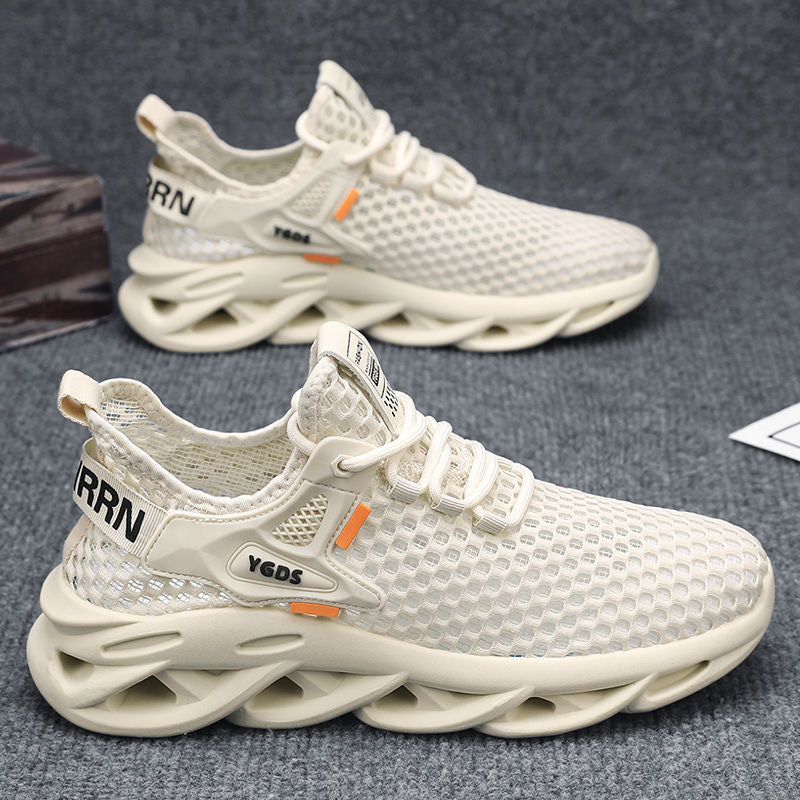 Damen Atmungsaktive Sport Sneakers mit dynamischem Sohlenprofil und flexiblem Mesh-Obermaterial EB