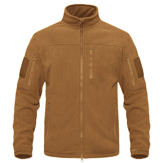 Herren Fleecejacke mit praktischen Taschen EB