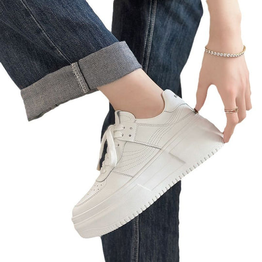Damen Chunky Sneakers mit verstärkter Profilsohle und atmungsaktiver Konstruktion EB