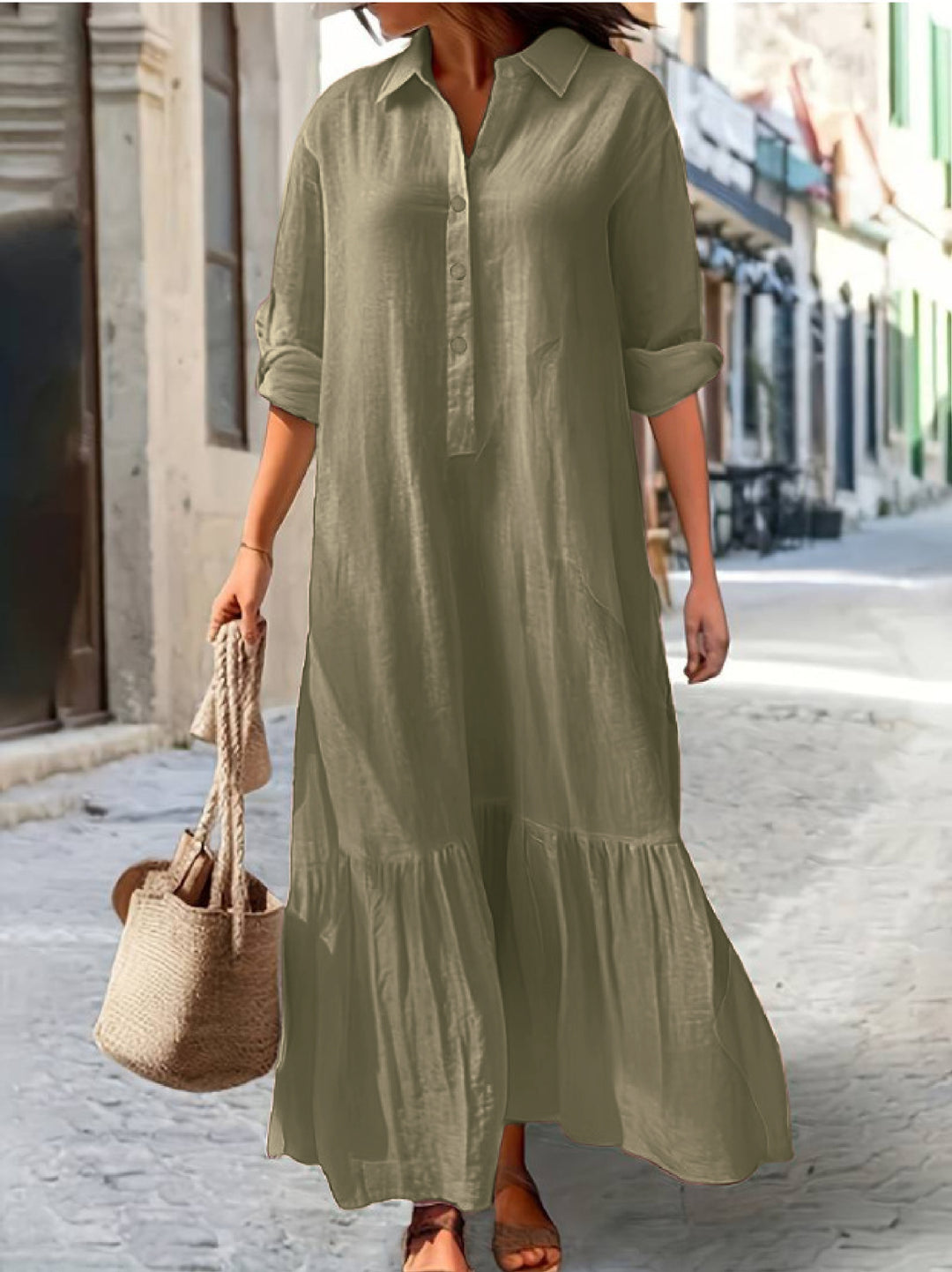 Damen Sommerkleid im lässigen Stil EB