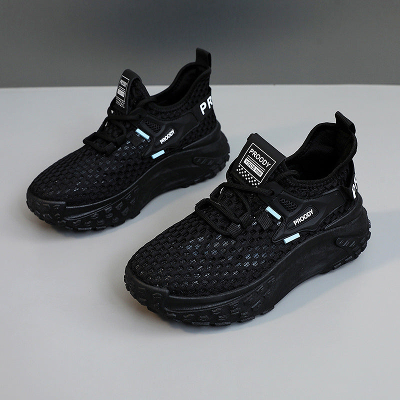 Damen Atmungsaktive Laufschuhe mit stoßdämpfender Sohle und flexiblem Obermaterial EB