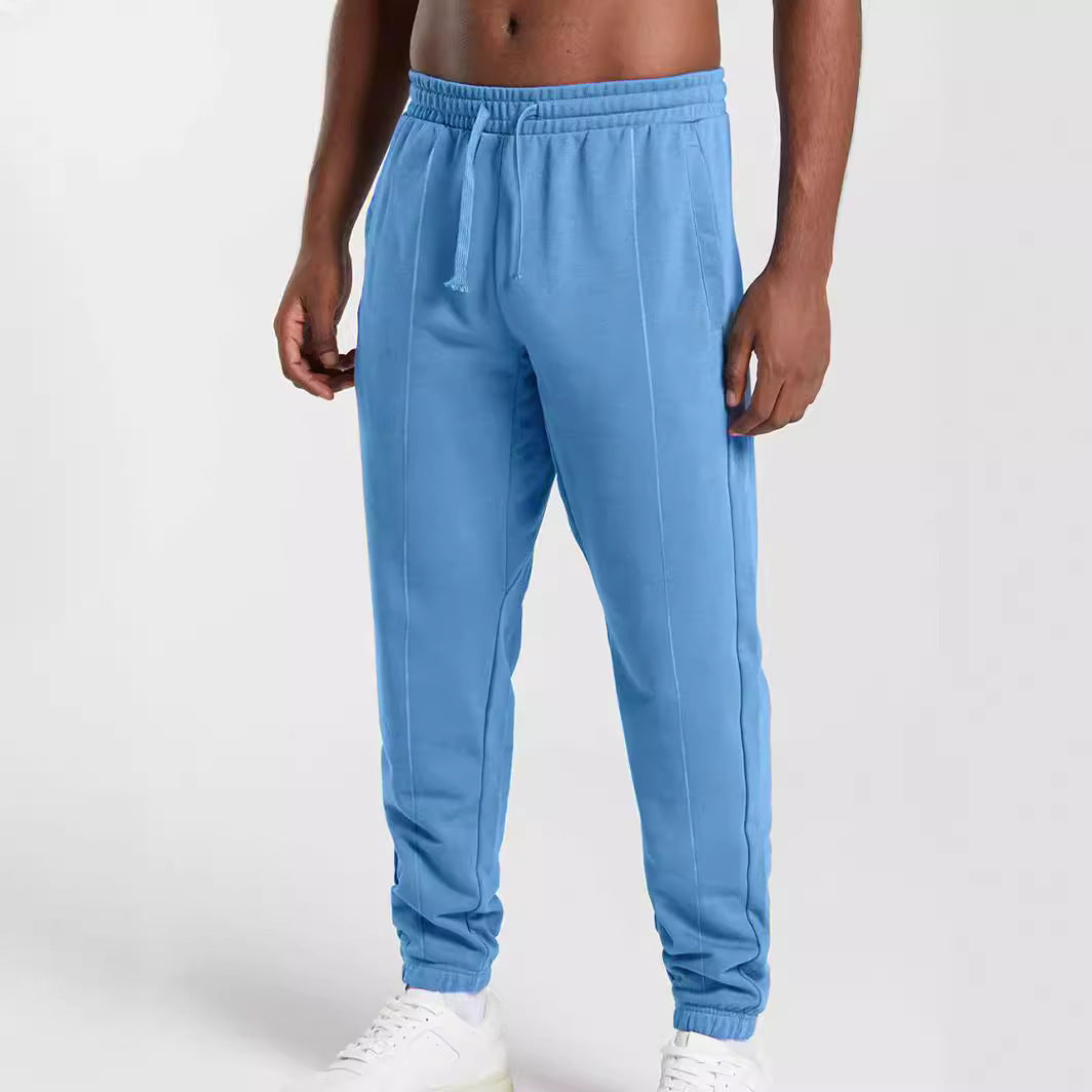 Herren Sportliche Jogginghose mit elastischem Bund und seitlichen Taschen EB
