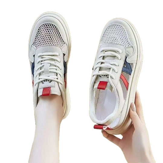 Damen Leichte Sportliche Sneakers mit atmungsaktiven Einsätzen EB