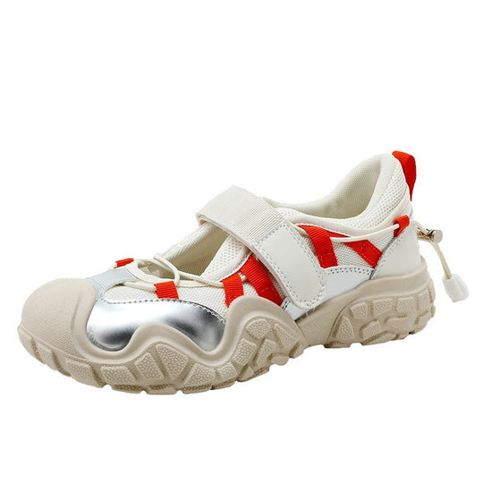 Damen Sportliche Freizeitschuhe mit verstellbarem Riemen EB