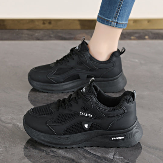 Damen Sportliche Chunky Sneakers mit atmungsaktivem Obermaterial EB