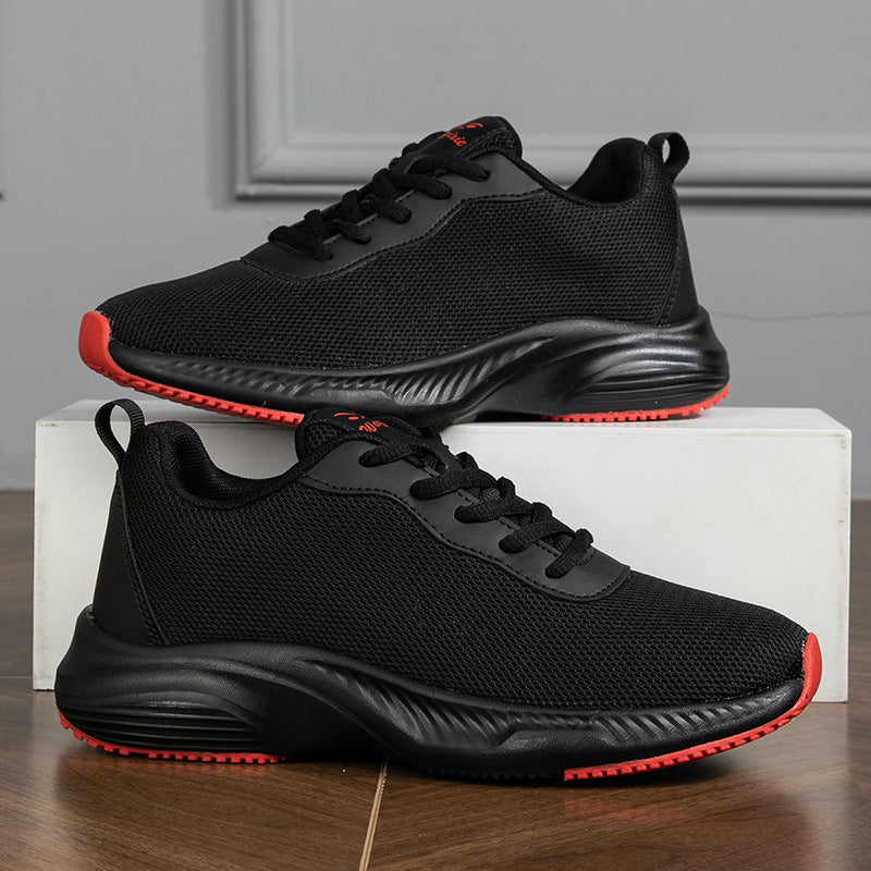 Damen Sportliche Sneakers mit rutschfester Laufsohle und atmungsaktivem Obermaterial EB