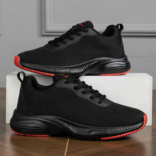 Damen Sportliche Sneakers mit rutschfester Laufsohle und atmungsaktivem Obermaterial EB