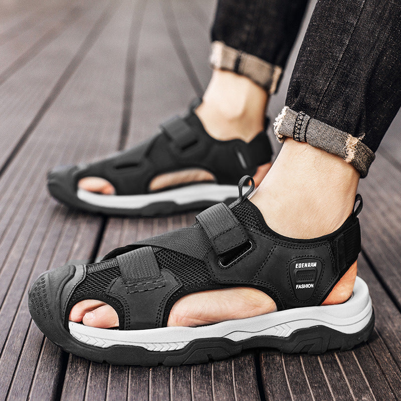 Damen Atmungsaktive Sportliche Sandalen mit verstellbarem Riemen EB