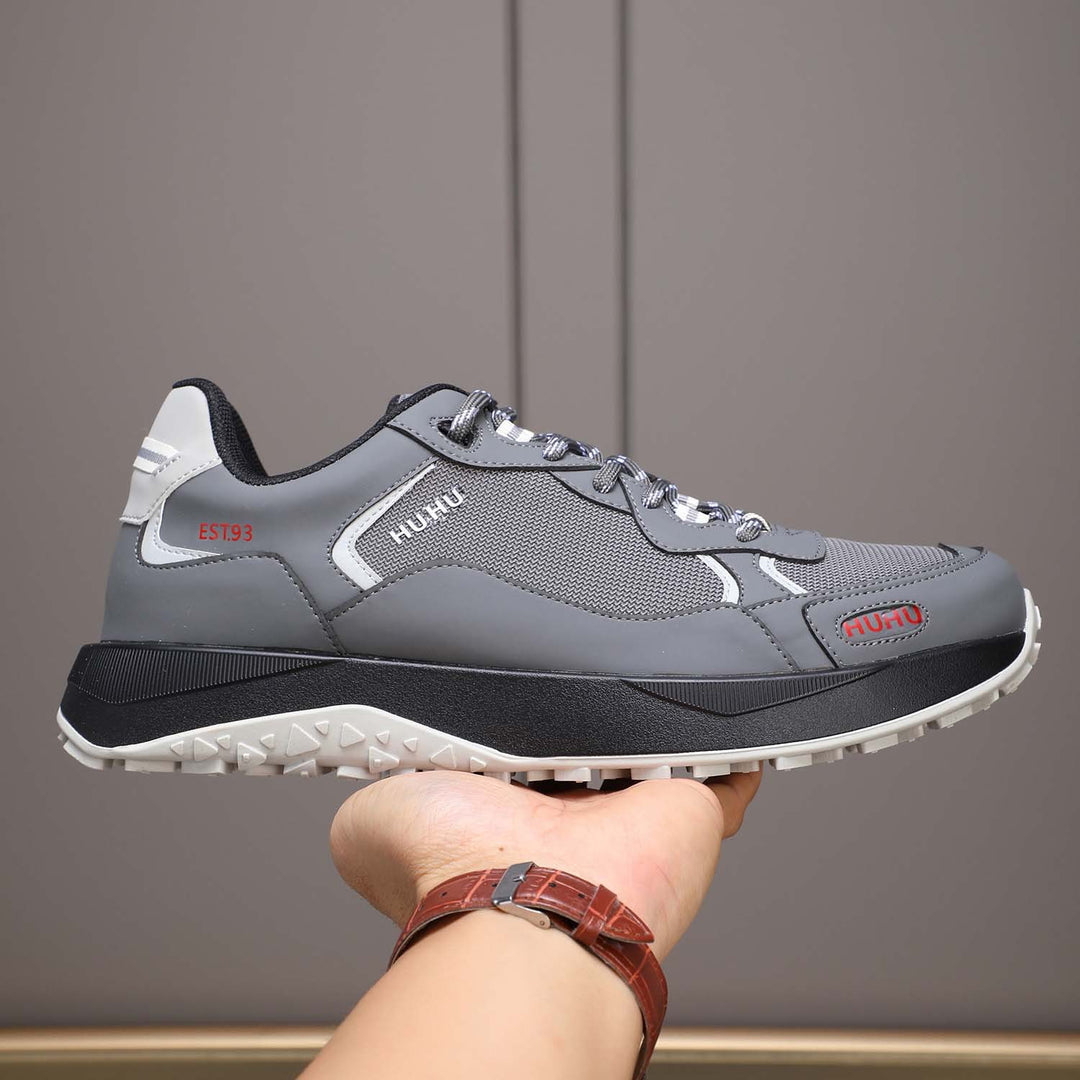 Damen Sportive Lauf-Sneaker mit rutschfester Sohle und atmungsaktiver Oberflächenstruktur EB