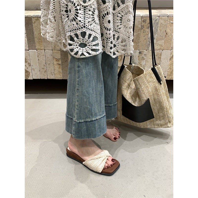Damen bequeme und elegante Mules EB