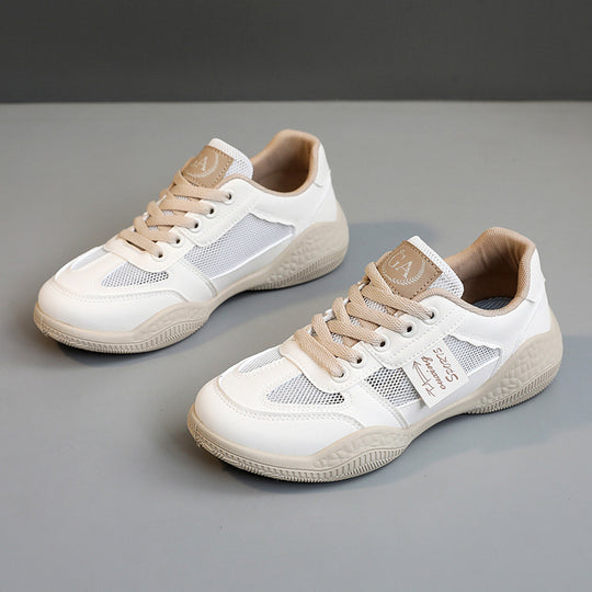 Damen Fitness Sneakers mit atmungsaktivem Mesh und flexibler Laufsohle EB