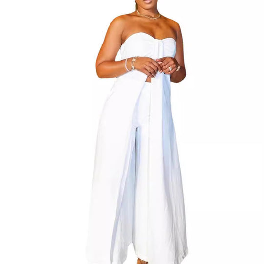 Damen Elegantes Strandkleid im modernen Stilt EB