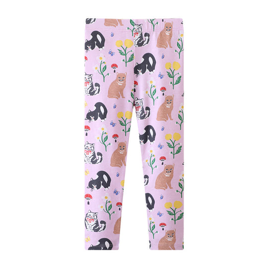 Kinder Leggings mit tierischem Motiv EB