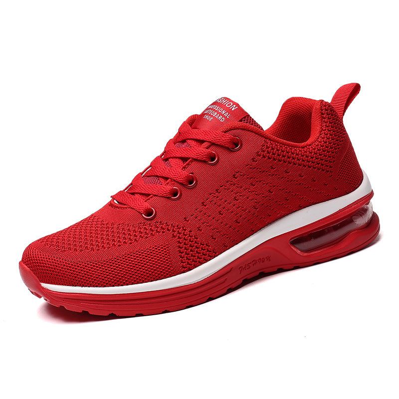 Damen Atmungsaktive Air-Cushion Sneakers mit Flexibles Obermaterial EB
