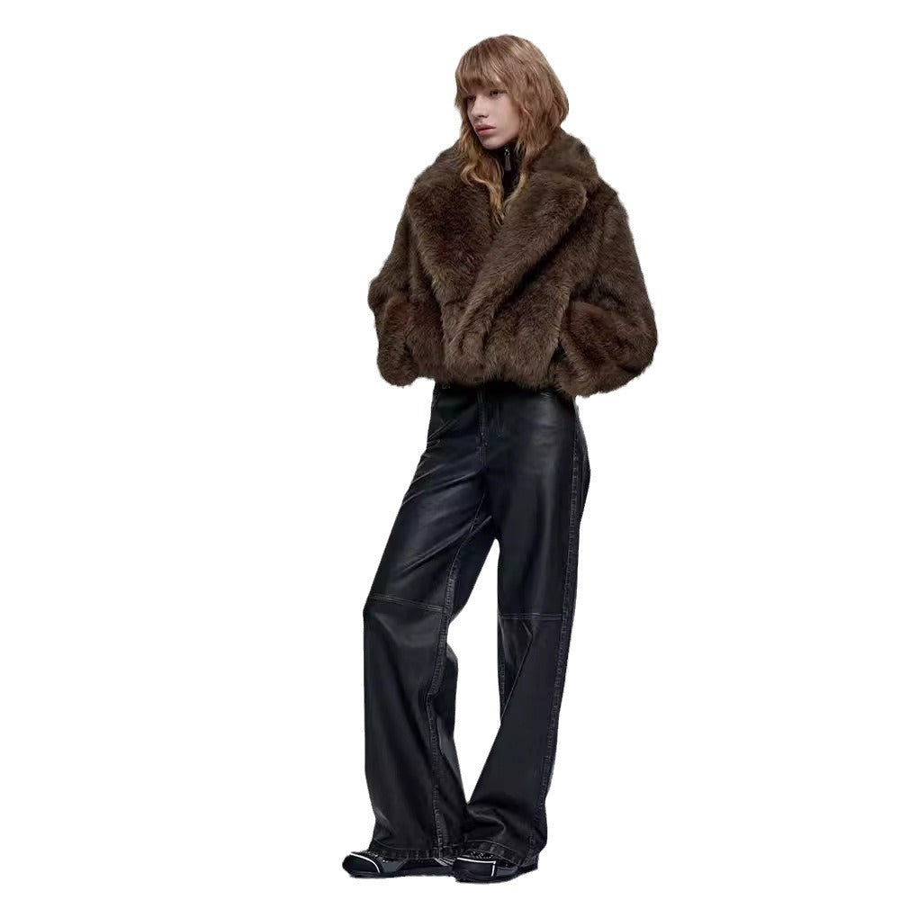 Damen elegante Pelzjacke EB