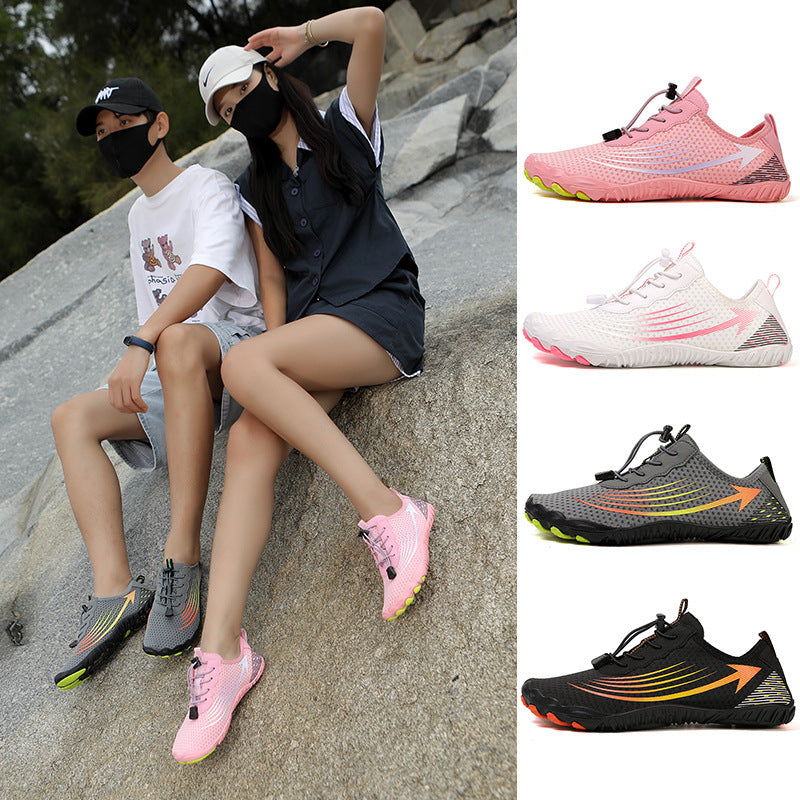Damen Leichte und atmungsaktive Wassersportschuhe mit flexiblem Schnellschnürsystem EB