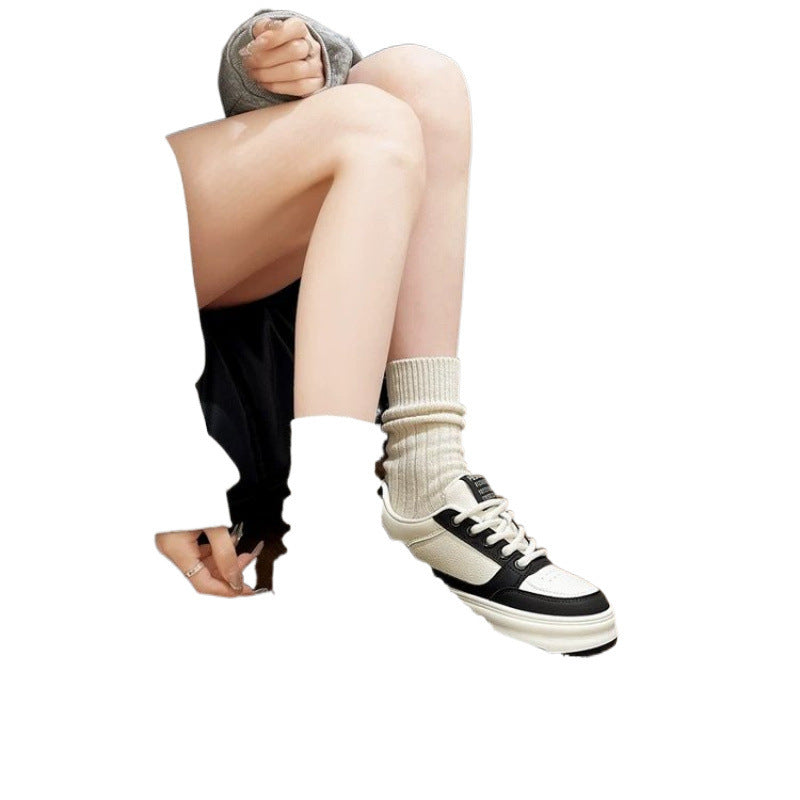 Damen Sportliche Lifestyle-Sneaker mit trendiger Zweifarben-Optik EB