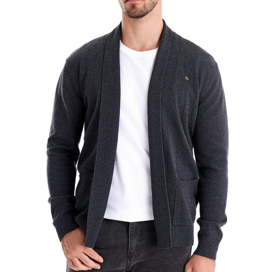 Herren lässiger V-Ausschnitt Cardiagan EB