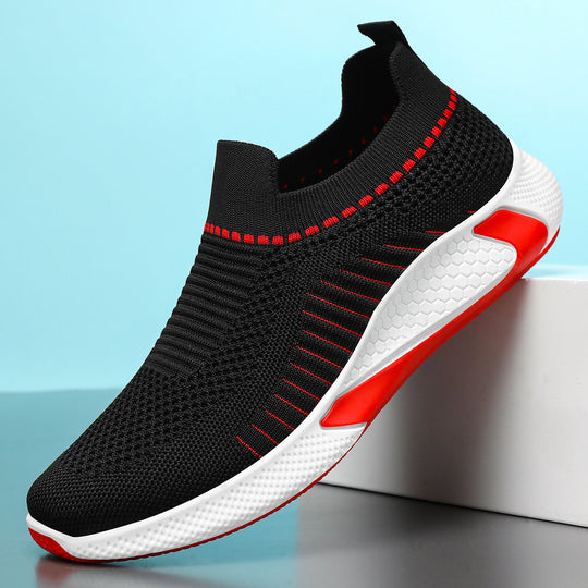 Damen Elastische Sneakers mit innovativem 3D-Strickdesign EB