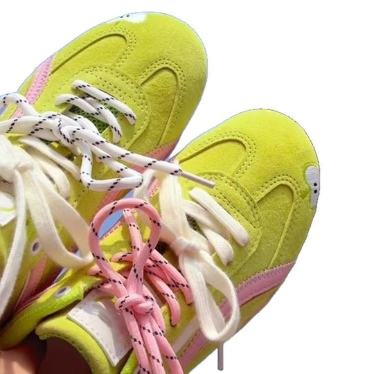 Damen Sneaker mit verspieltem Applikationsdesign und atmungsaktivem Obermaterial EB