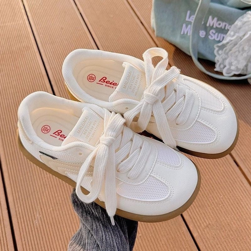Damen Sneaker mit atmungsaktivem Mesh und flexiblem Einsatz EB