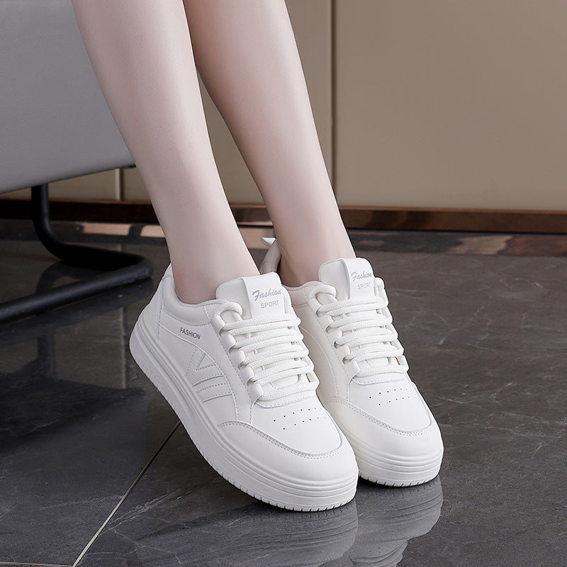 Damen Sportliche Sneaker mit modischem Design und dicker Sohle EB