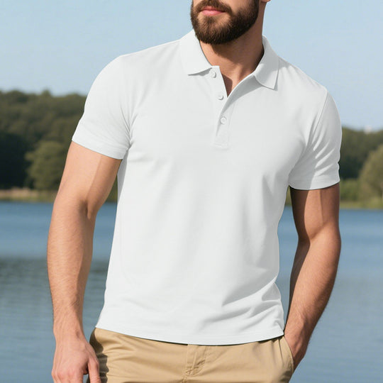 Herren Polo-Shirt mit atmungsaktiver Anti-Pilling-Technologie EB