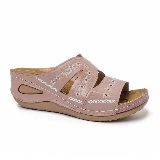 Damen Komfortable Sommerschuhe mit atmungsaktivem Obermaterial und effizienter Fußbettung EB
