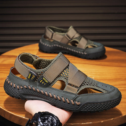 Damen Sportliche Komfortsandalen mit praktischem Klettverschluss EB