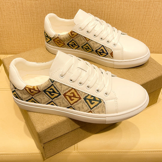 Damen Modische Sneakers mit stilvollem Design und komfortabler Sohle EB