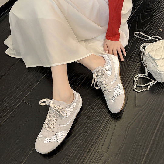 Damen Sportliche Freizeitschuhe aus atmungsaktivem Mesh-Material mit komfortabler Sohle EB