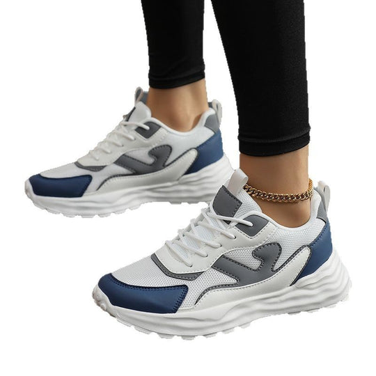 Damen Sportliche Lauf-Sneaker mit atmungsaktivem Mesh-Obermaterial und dämpfender Sohle EB 1774575414