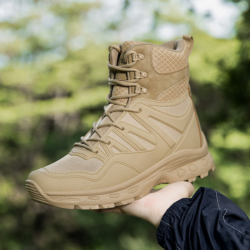 Herren Multifunktionale taktische Wanderschuhe mit hohem Knöchelschutz EB