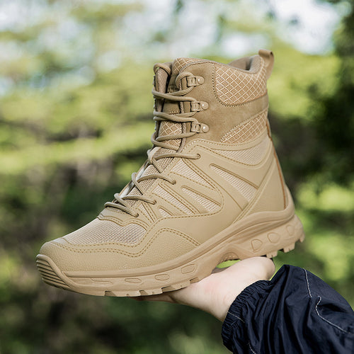 Herren Multifunktionale taktische Wanderschuhe mit hohem Knöchelschutz EB