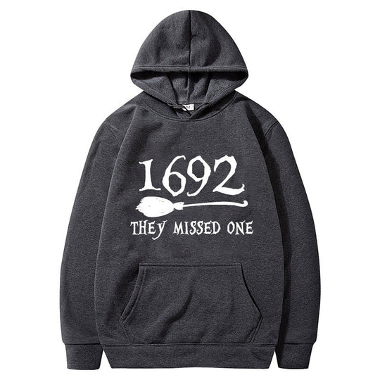 Damen Kapuzenpullover mit kreativem Halloween-Motiv und lockerer Passform EB