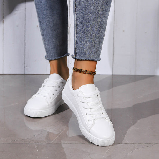 Damen atmungsaktive Sneaker mit strukturierter Oberflächenverarbeitung EB