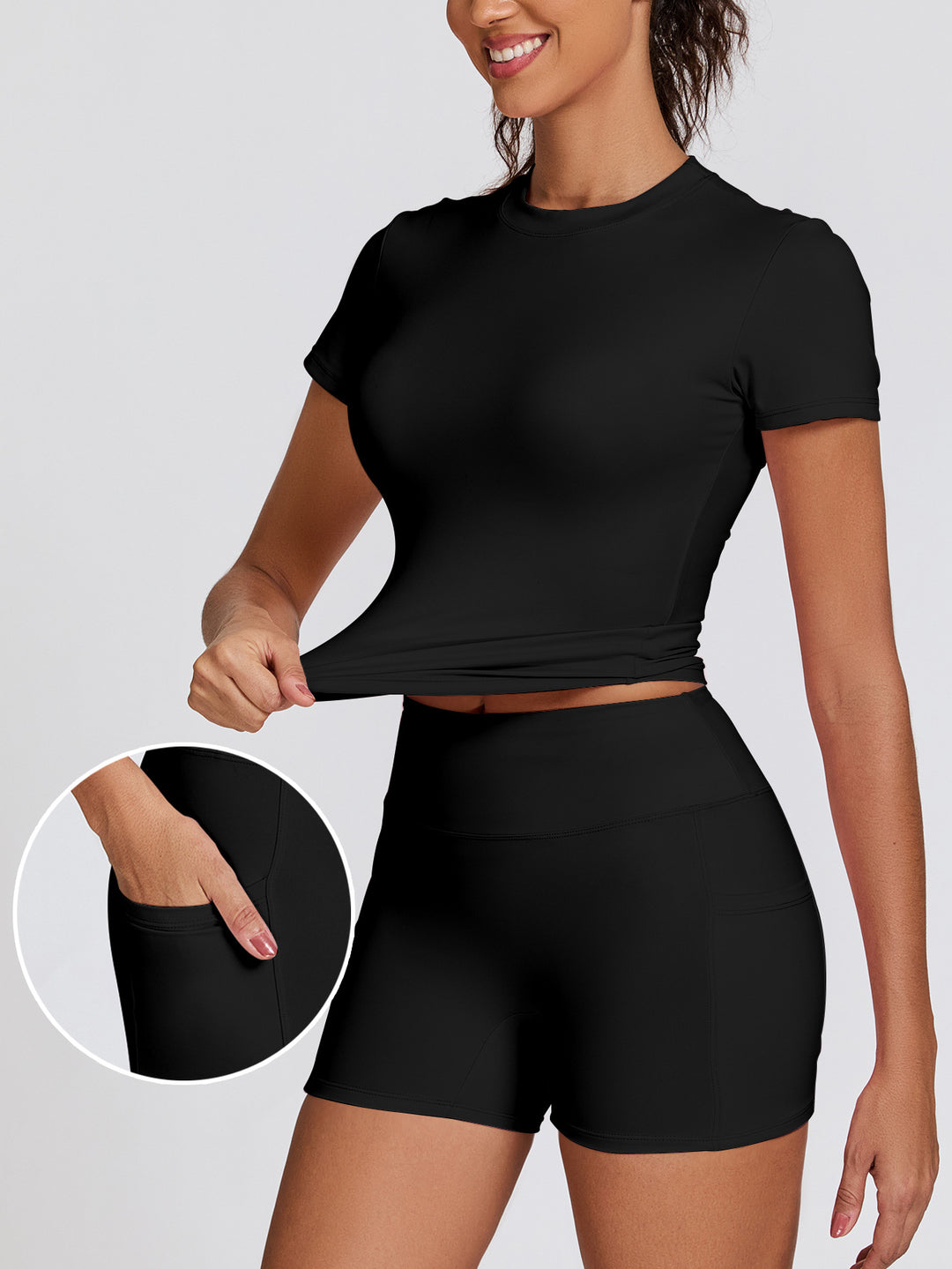Damen Funktionsshirt mit körperbetonter Passform EB