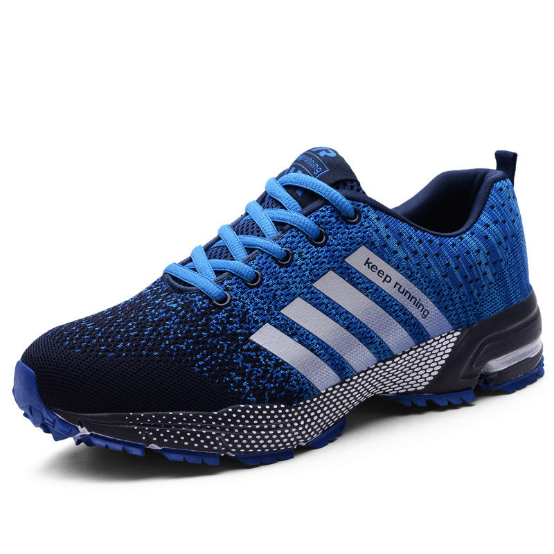 Herren leichte atmungsaktive Lauf‑ und Trail‑Sneaker mit verstärkter Fersendämpfung und griffiger Outdoorlaufsohle EB