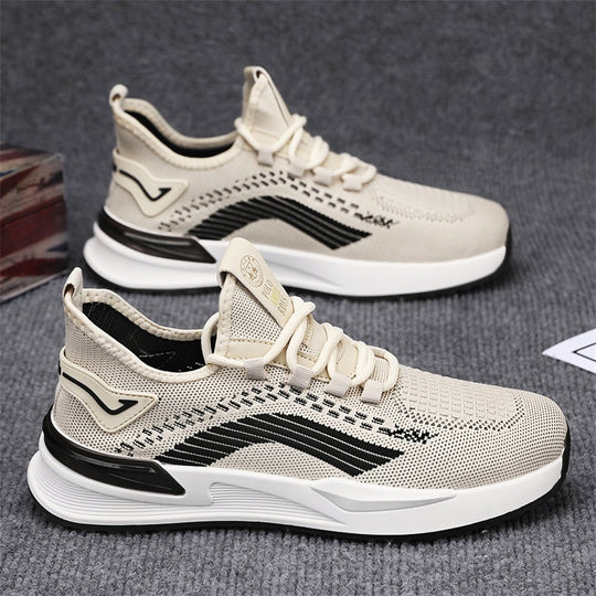 Damen Sportliche Sneakers mit innovativer atmungsaktiver Oberflächenstruktur EB
