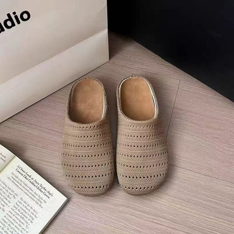 Damen Bequeme Hausschuhe mit atmungsaktivem Design und flexiblem Fußbett EB
