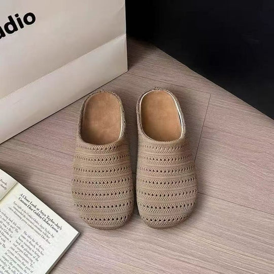 Damen Bequeme Hausschuhe mit atmungsaktivem Design und flexiblem Fußbett EB