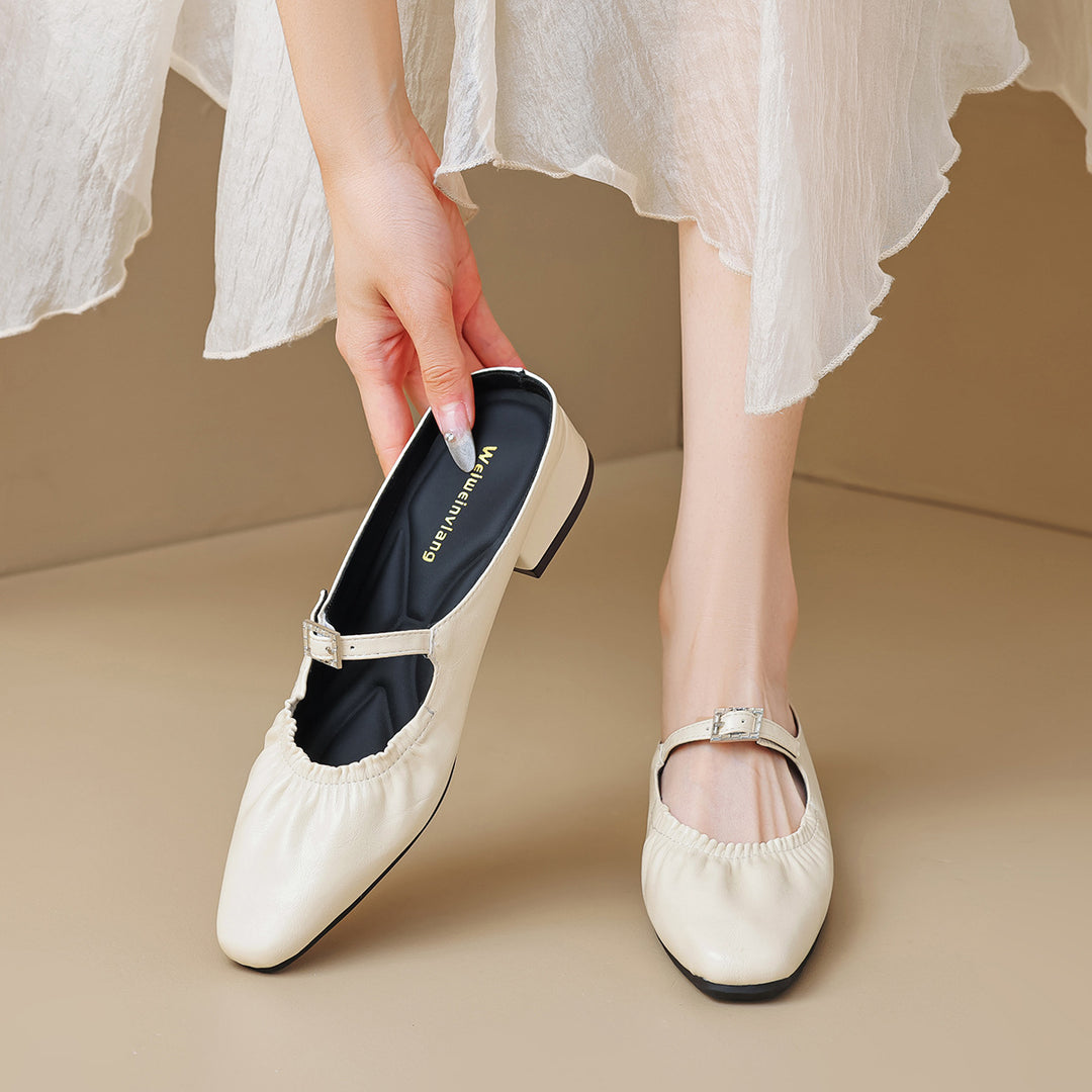 Damen Slipper mit verstellbarem Riemen EB