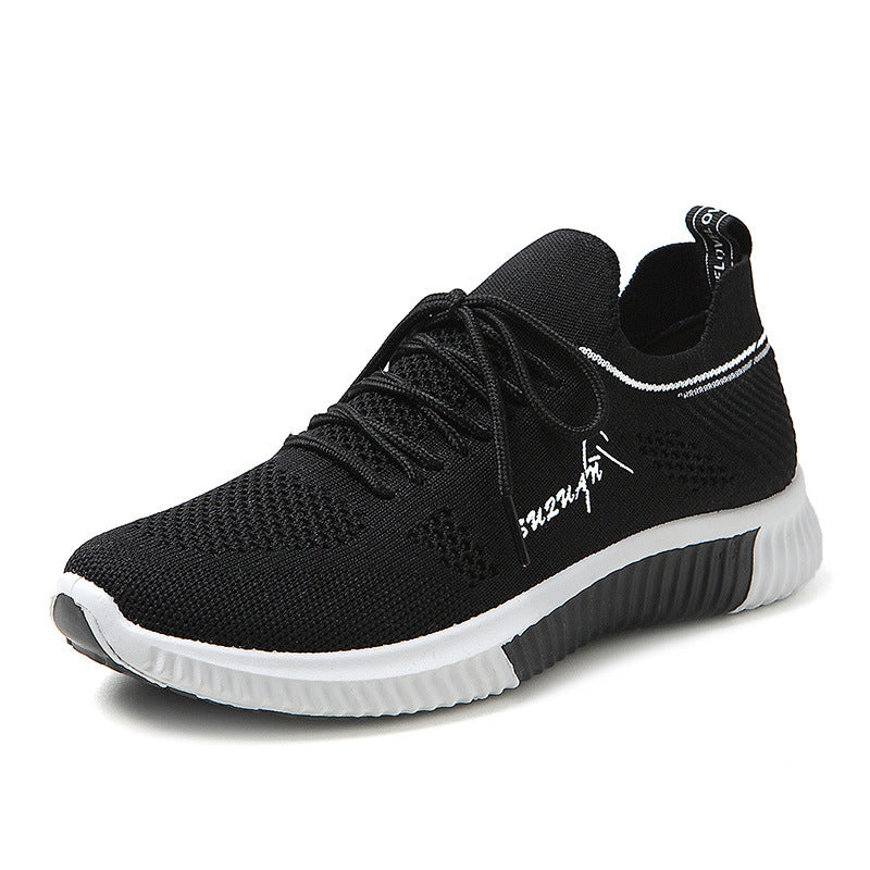 Damen Sportliche Freizeitsneaker mit atmungsaktivem Mesh-Obermaterial und Dämpfungssystem EB